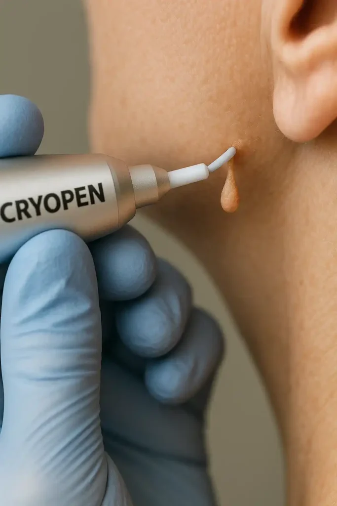 Cryopen for skin tags removal Sidcup speak to our team today!