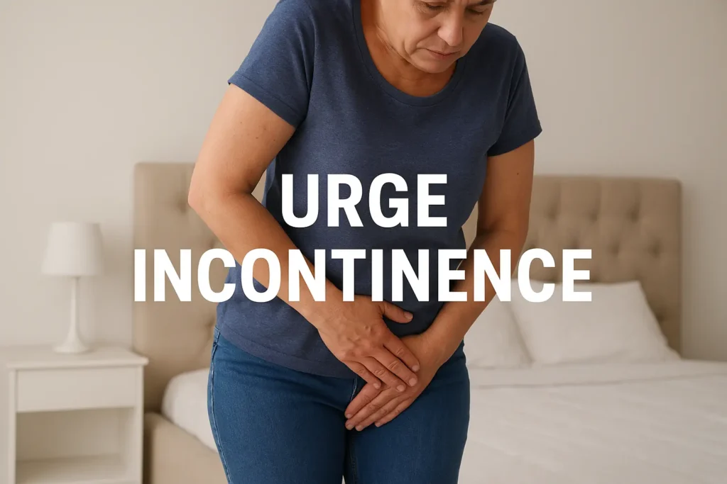 how to manage urge incontinence Sidcup symptoms