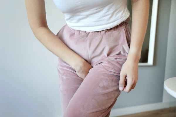 older woman running to the toilet because of urinary incontinence Sidcup