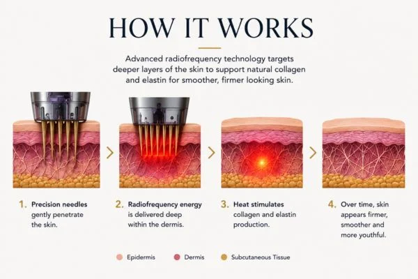 Diagram of how Collagen Lift Therapy Sidcup works