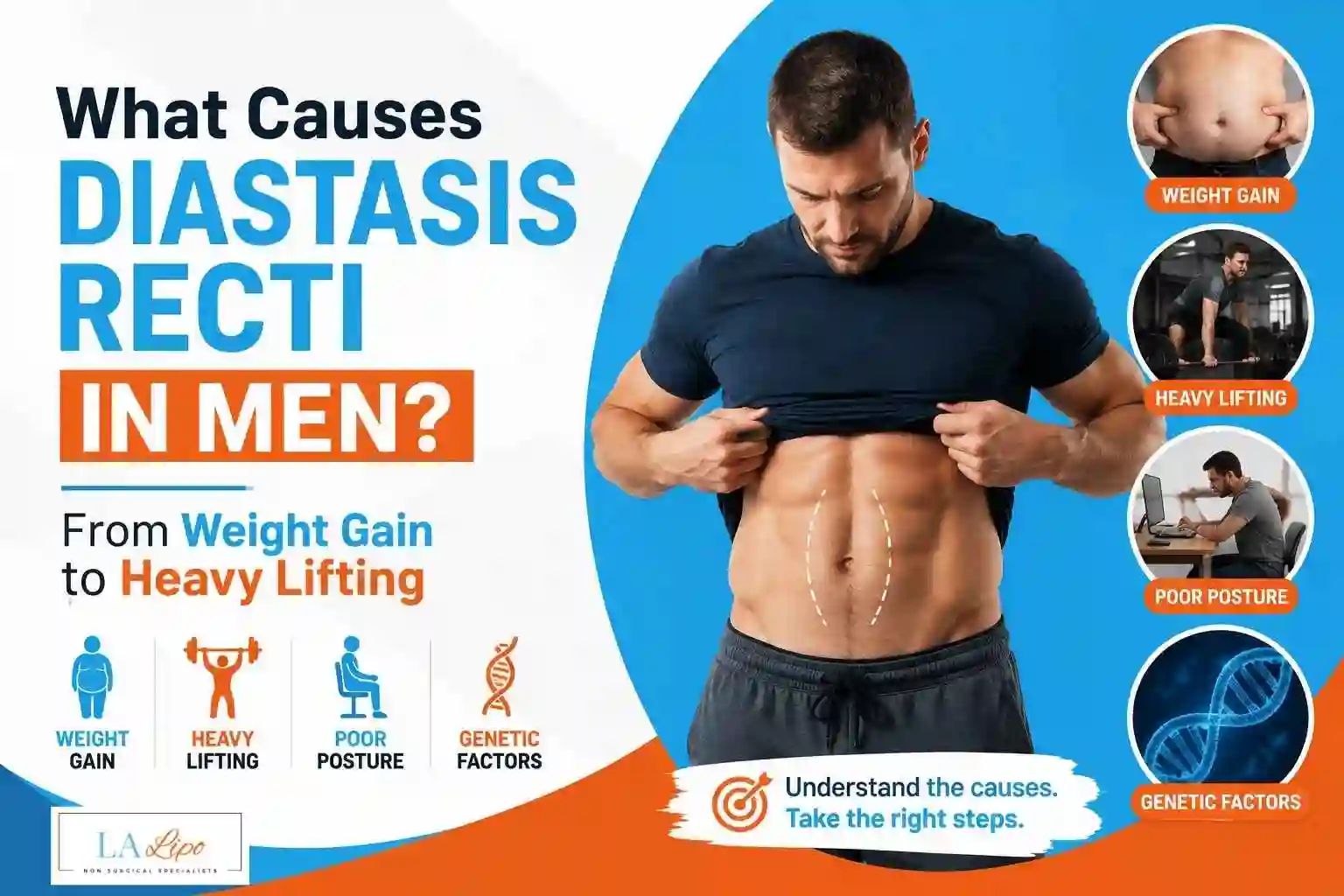 What Causes Diastasis Recti in Men? From Weight Gain to Heavy Lifting Sidcup